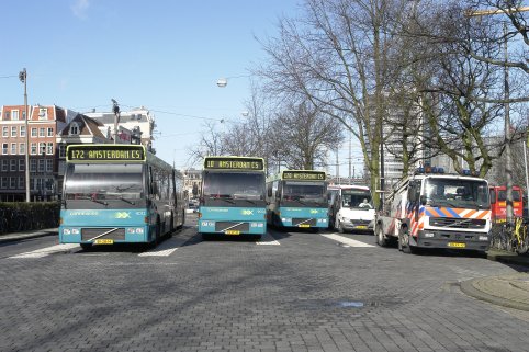 Drie Berkhof bussen