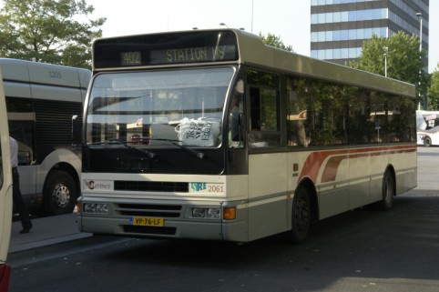 Hermes bus op station Eindhoven