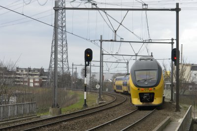 trein 4557 naar Amsterdam