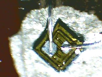 kleine transistor in STK4853 transistormoduul