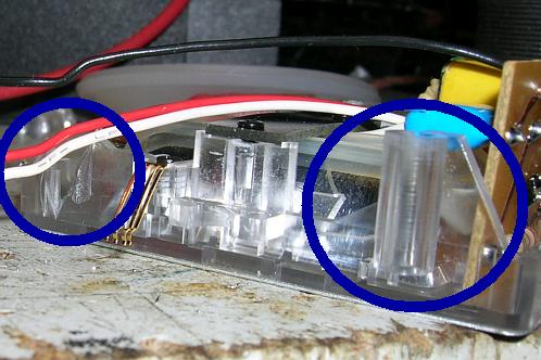 Sunpak Power Zoom 4000AF flitser met defecte flitskop, in geopende toestand