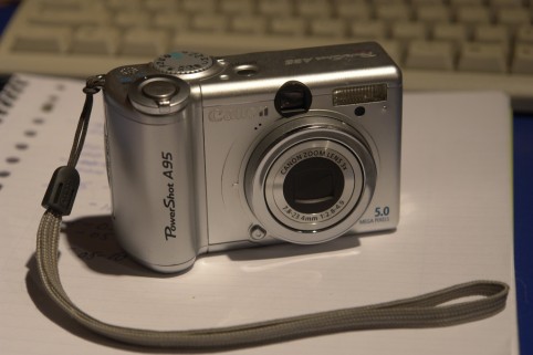 Canon Powershot A95 (camera van m'n broer)