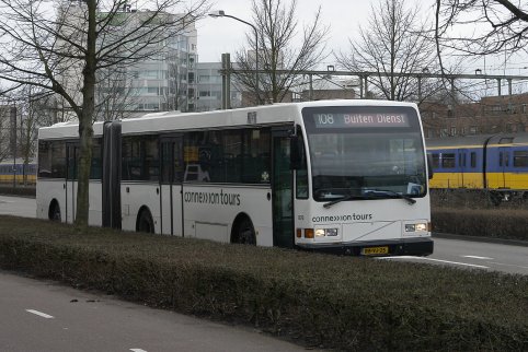 Geledebus in dienst bij Connexxion Tours