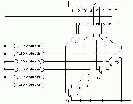 Transistormodule-kast